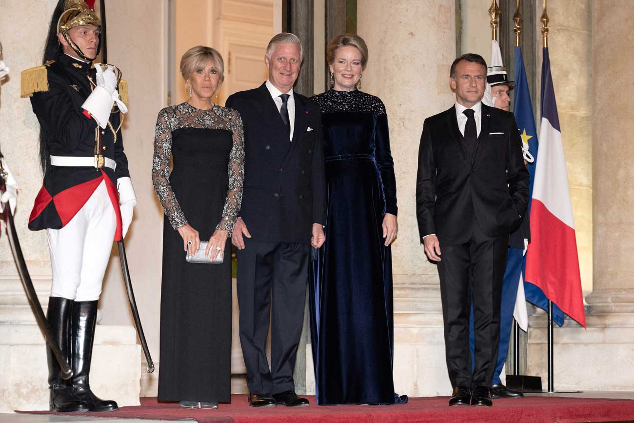 On Connait Le Menu Du Diner D Etat Fait En L Honneur Du Roi Philippe Et