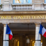 Paris, France - 5 octobre 2021: Vue extérieure du Conseil Const