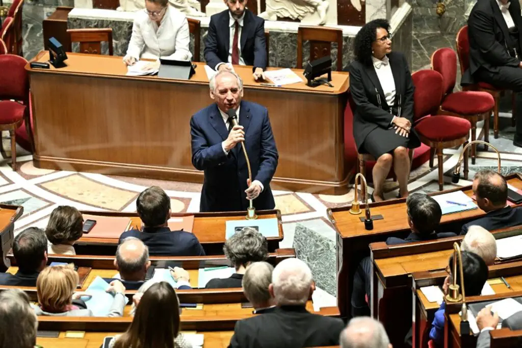 François Bayrou à l'Assemblée Nationale